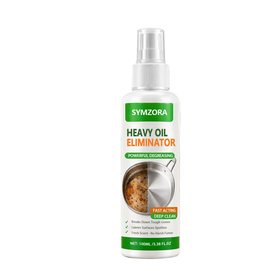 Symzora™ Heavy-Duty Degreaser Spray - Foam Cleaner for Range Hood, Oven & Kitchen Grease